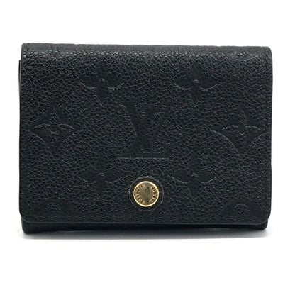 LOUIS VUITTON | ルイ・ヴィトン モノグラム アンプラント カードケース アンヴェロップ･カルト ドゥ ヴィジット カードケース M58456 ブラック【倉吉店】