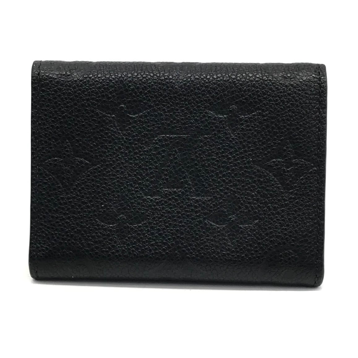 LOUIS VUITTON | ルイ・ヴィトン モノグラム アンプラント カードケース アンヴェロップ･カルト ドゥ ヴィジット カードケース M58456 ブラック【倉吉店】