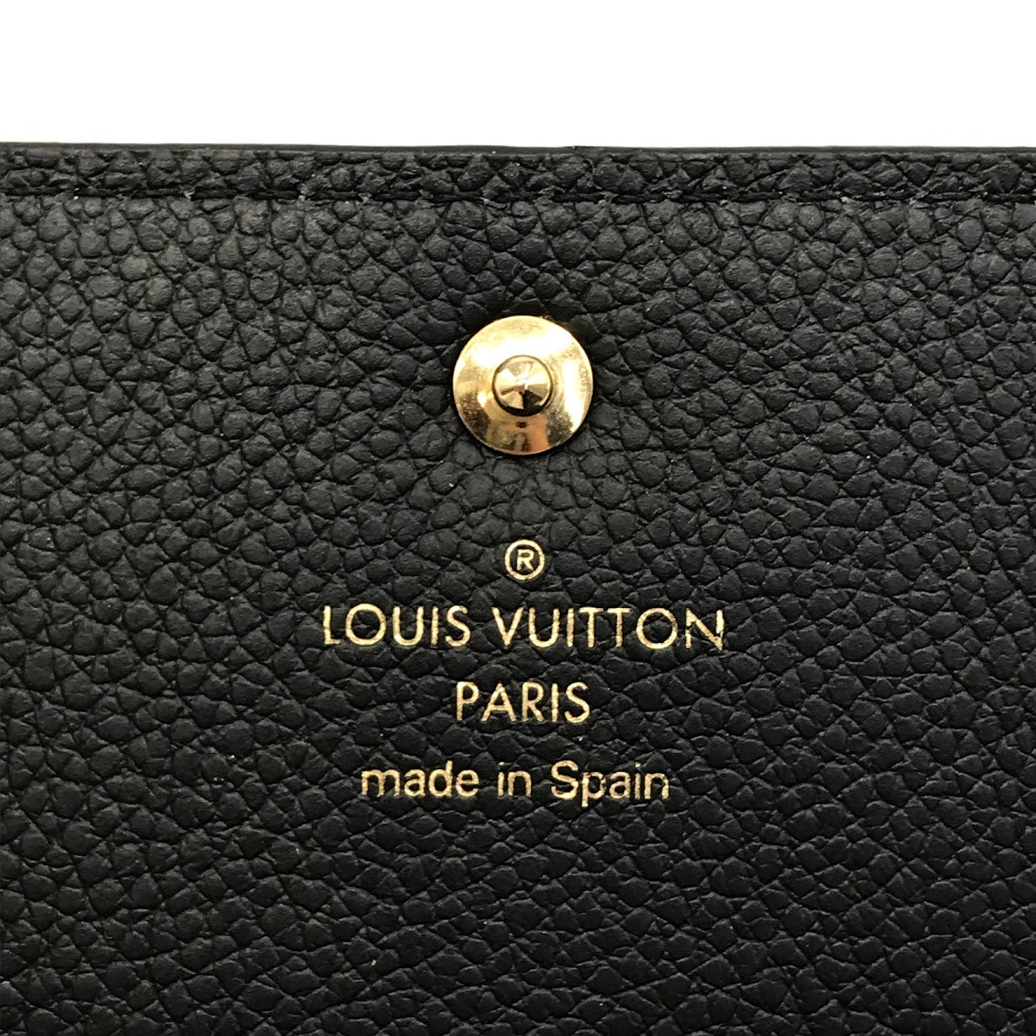 LOUIS VUITTON | ルイ・ヴィトン モノグラム アンプラント カードケース アンヴェロップ･カルト ドゥ ヴィジット カードケース M58456 ブラック【倉吉店】