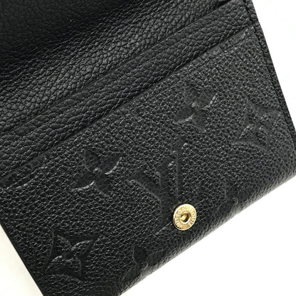 LOUIS VUITTON | ルイ・ヴィトン モノグラム アンプラント カードケース アンヴェロップ･カルト ドゥ ヴィジット カードケース M58456 ブラック【倉吉店】