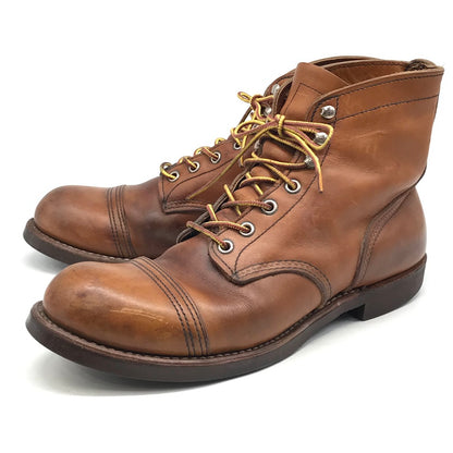 RED WING | レッドウィング アイアンレンジ ブーツ 8112 ブラウン 26.5cm【倉吉店】