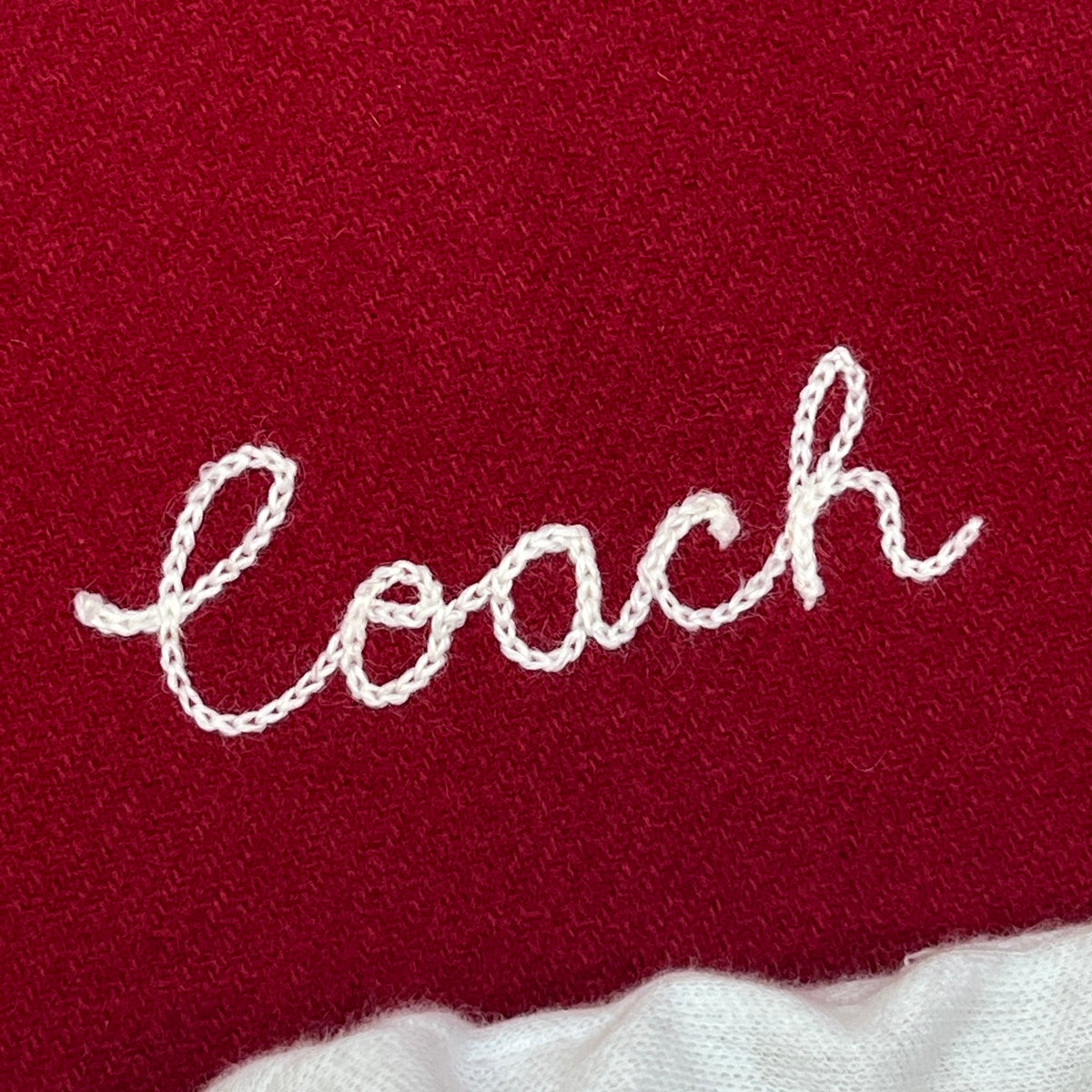 COACH | コーチ ﾊﾞｰｼﾃｨｼﾞｬｹｯﾄ スタジャン レッド サイズ：S【加古川店】
