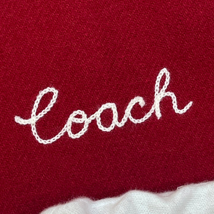 COACH | コーチ ﾊﾞｰｼﾃｨｼﾞｬｹｯﾄ スタジャン レッド サイズ：S【加古川店】
