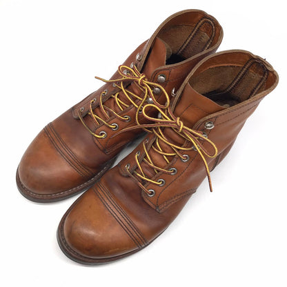RED WING | レッドウィング アイアンレンジ ブーツ 8112 ブラウン 26.5cm【倉吉店】