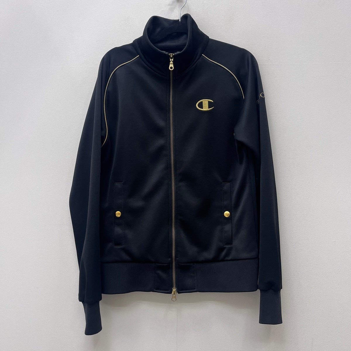 DRESSCAMP×CHAMPION | ドレスキャンプ　チャンピオン T-REXジャージ ジャージ C3S50914 ブラック サイズ：S【加古川店】