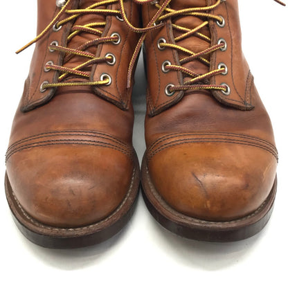RED WING | レッドウィング アイアンレンジ ブーツ 8112 ブラウン 26.5cm【倉吉店】