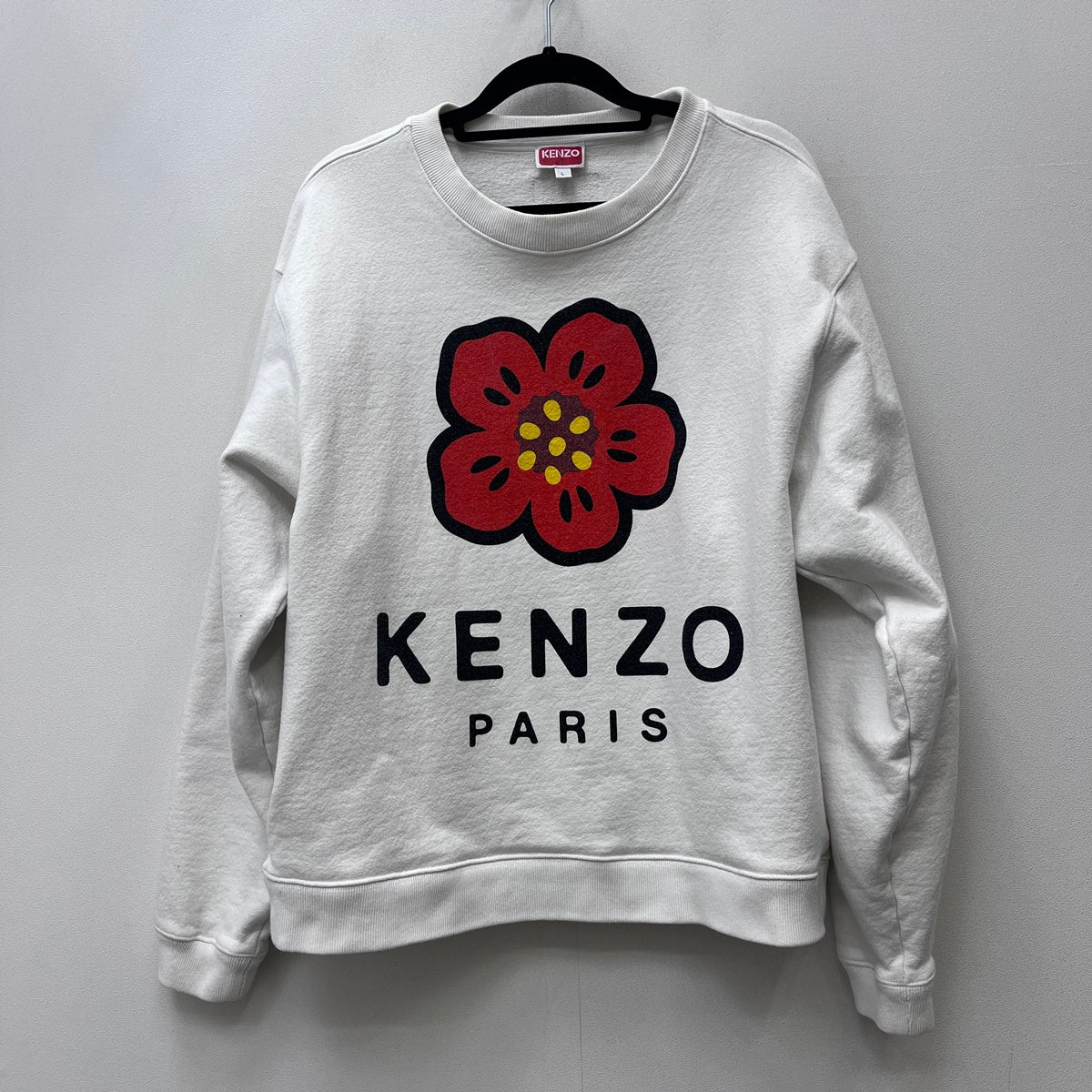 KENZO | ケンゾー × NIGO Boke スウェット FC55SW410CMI ホワイト サイズ：L【加古川店】