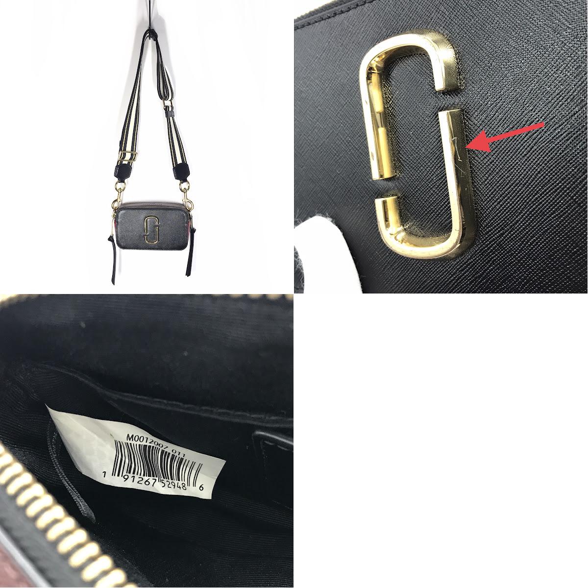 MARC JACOBS | マークジェイコブス SNAPSHOT ショルダーバッグ M0012007 011 ブラック【倉吉店】