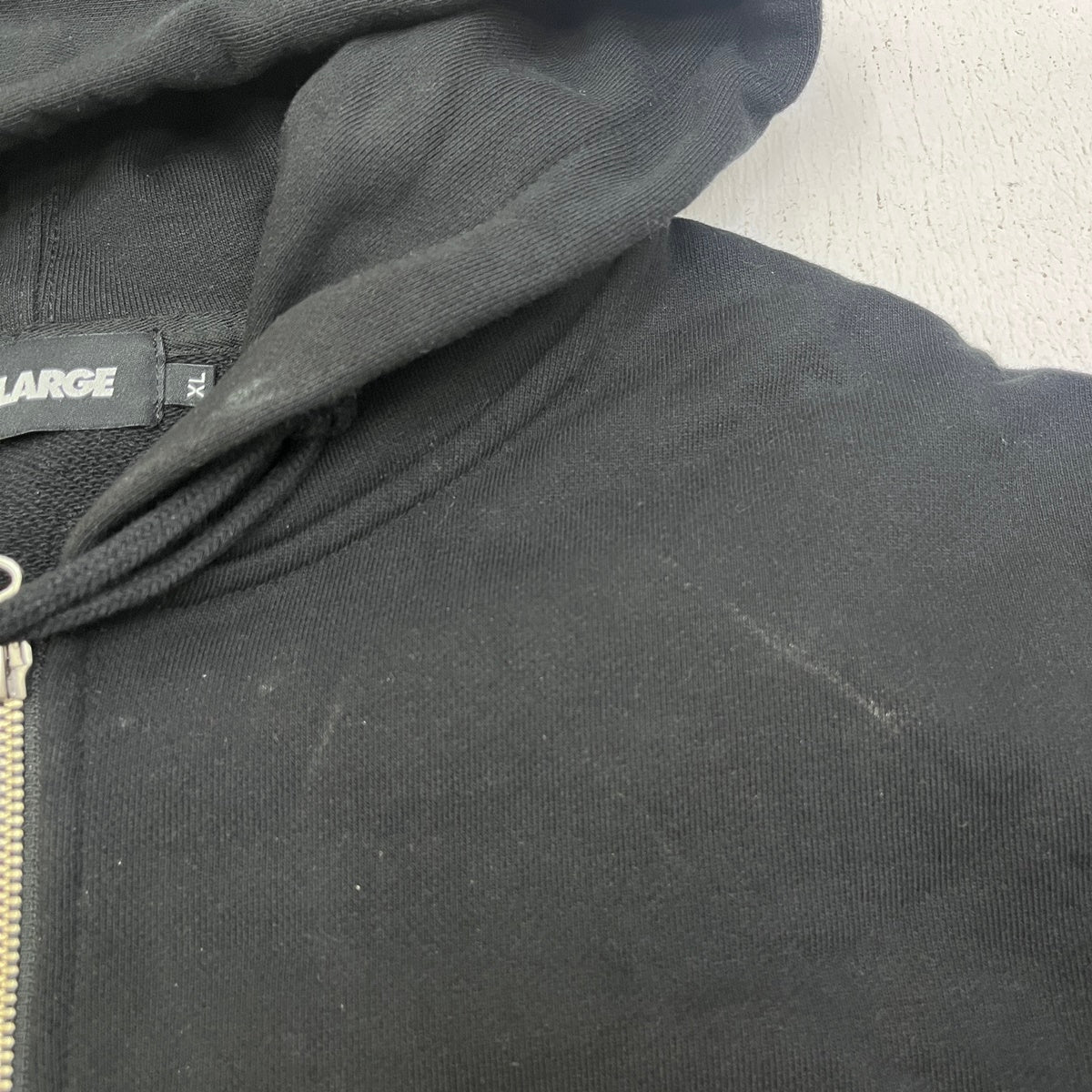 X-LARGE | エクストララージ ×ED HARDY ZIP HOODED SWEAT SHIRT パーカー 101223012030 ブラック サイズ：XL【加古川店】