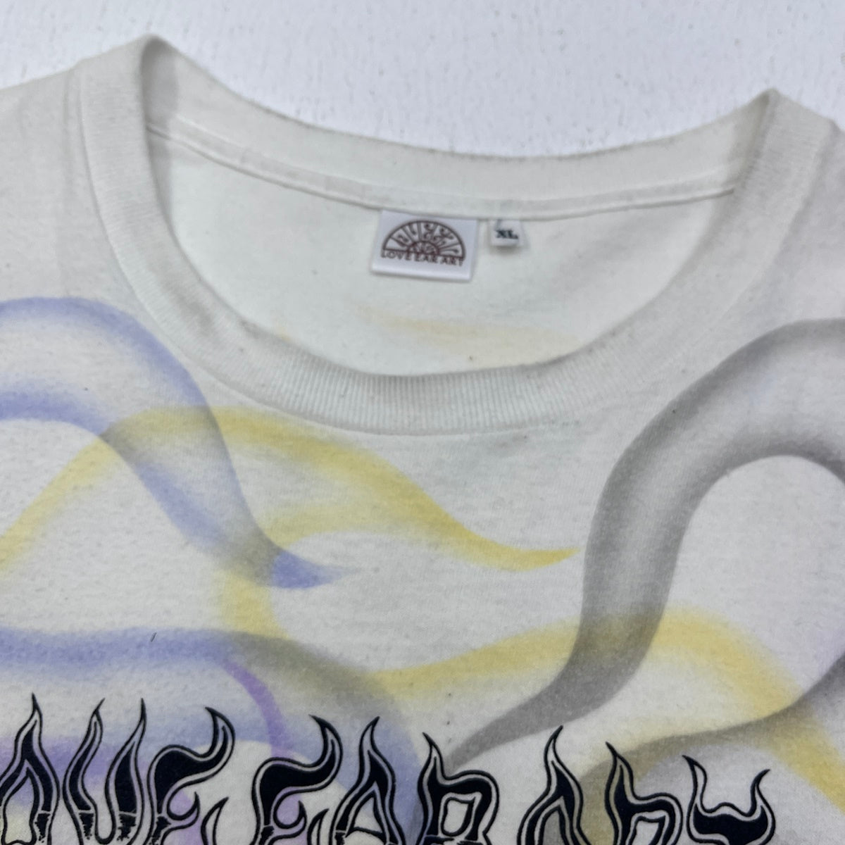 LOVE EAR ART 半袖Ｔシャツ ホワイト サイズ：XL【加古川店】