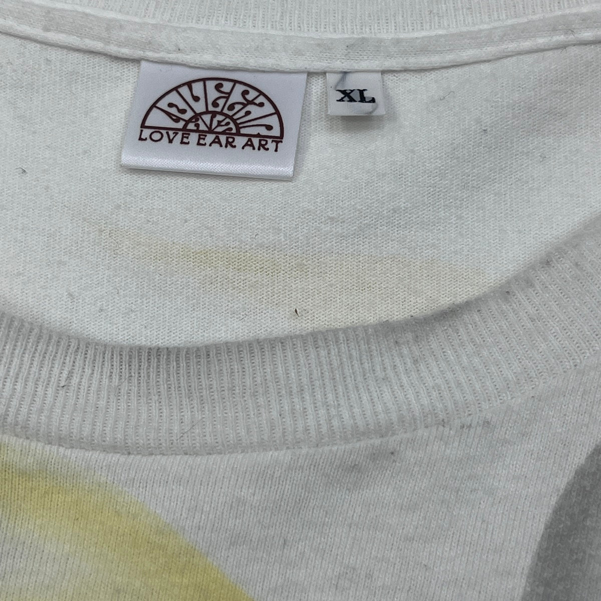 LOVE EAR ART 半袖Ｔシャツ ホワイト サイズ：XL【加古川店】