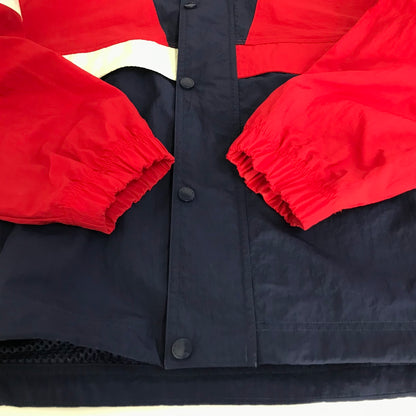 NIKE | ナイキ Swoosh Stripe Jacket ナイロンジャケット CD6374-657 ネイビー×レッド サイズ：L【倉吉店】