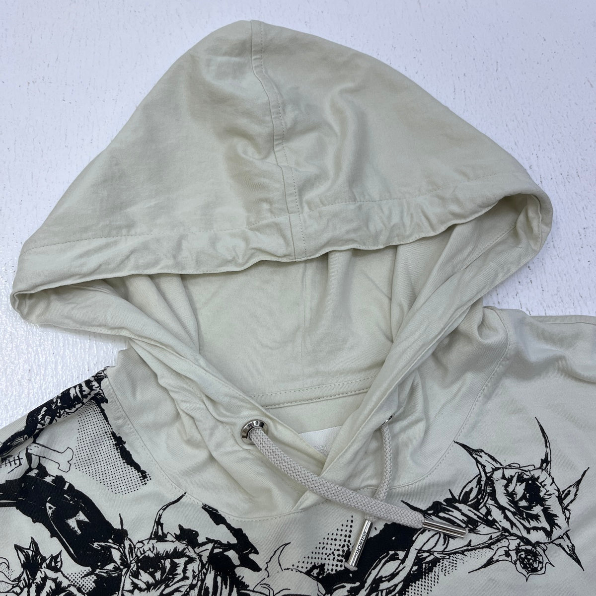 GIVENCHY | ジバンシィ GOTHIC OVERSIZED HOODIE 21AW パーカー BM715S3Y6B ナチュラル サイズ：M【加古川店】