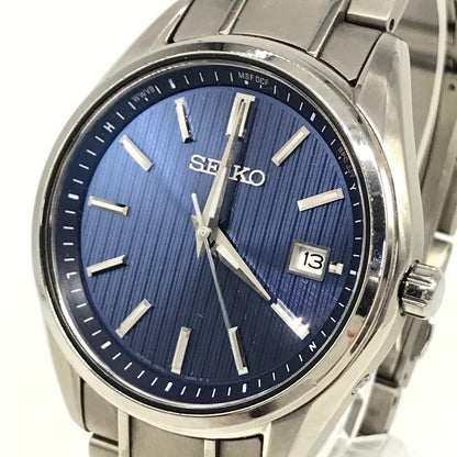 SEIKO | セイコー 腕時計 7B72-0AG0 ネイビー【倉吉店】