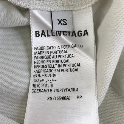 BALENCIAGA | バレンシアガ キャンペーンロゴ 半袖Ｔシャツ 641655 TKVJ1 ホワイト系 サイズ：XS【倉吉店】