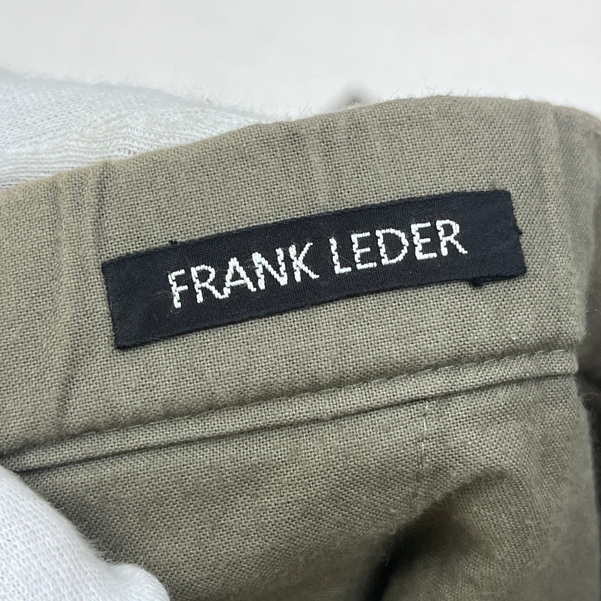 FRANK LEDER(1LDKコーナー) | フランクリーダー 60's VINTAGE BEDSHEET DRAWSTRING パンツ 0213010 カーキ サイズ：29【加古川店】