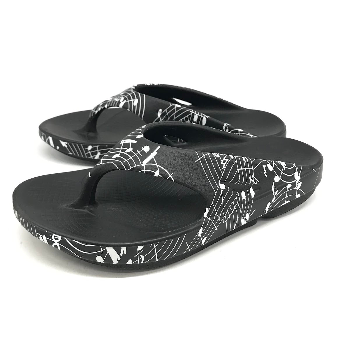 TAKAHIRO MIYASHITA TheSoloist. | タカヒロミヤシタソザソロイスト OOFOS(ウーフォス) Flip-Flop サンダル ブラック 26cm【倉吉店】