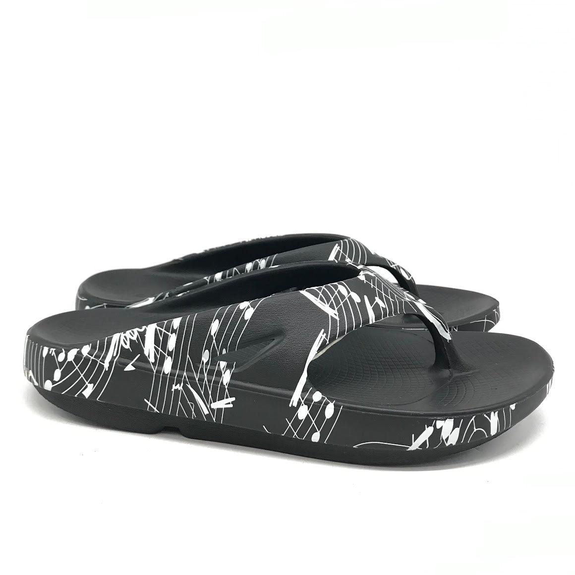 TAKAHIRO MIYASHITA TheSoloist. | タカヒロミヤシタソザソロイスト OOFOS(ウーフォス) Flip-Flop サンダル ブラック 26cm【倉吉店】