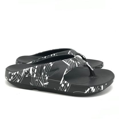 TAKAHIRO MIYASHITA TheSoloist. | タカヒロミヤシタソザソロイスト OOFOS(ウーフォス) Flip-Flop サンダル ブラック 26cm【倉吉店】