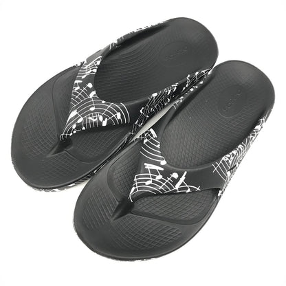 TAKAHIRO MIYASHITA TheSoloist. | タカヒロミヤシタソザソロイスト OOFOS(ウーフォス) Flip-Flop サンダル ブラック 26cm【倉吉店】