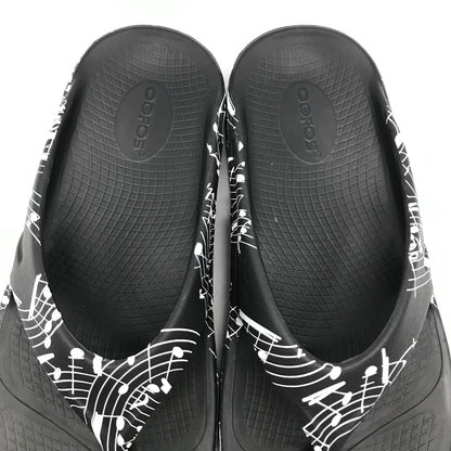 TAKAHIRO MIYASHITA TheSoloist. | タカヒロミヤシタソザソロイスト OOFOS(ウーフォス) Flip-Flop サンダル ブラック 26cm【倉吉店】