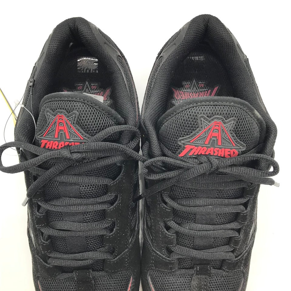 LAKAI｜ラカイ　CARROLL/THRASHER スニーカー MS420-0117 ブラック 28cm【倉吉店】