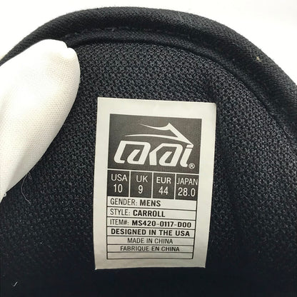 LAKAI｜ラカイ　CARROLL/THRASHER スニーカー MS420-0117 ブラック 28cm【倉吉店】