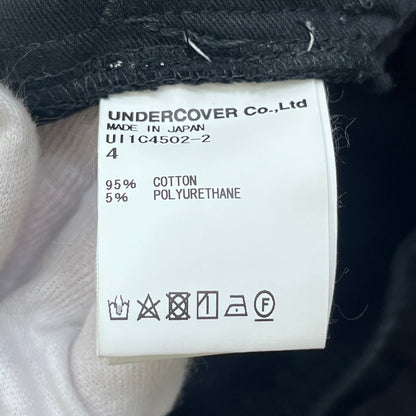 UNDERCOVER ism | アンダーカバーイズム CoツイルストレッチサイドジップボンテッジPt 23SS パンツ UI1C4502-2 ブラック サイズ：4【加古川店】