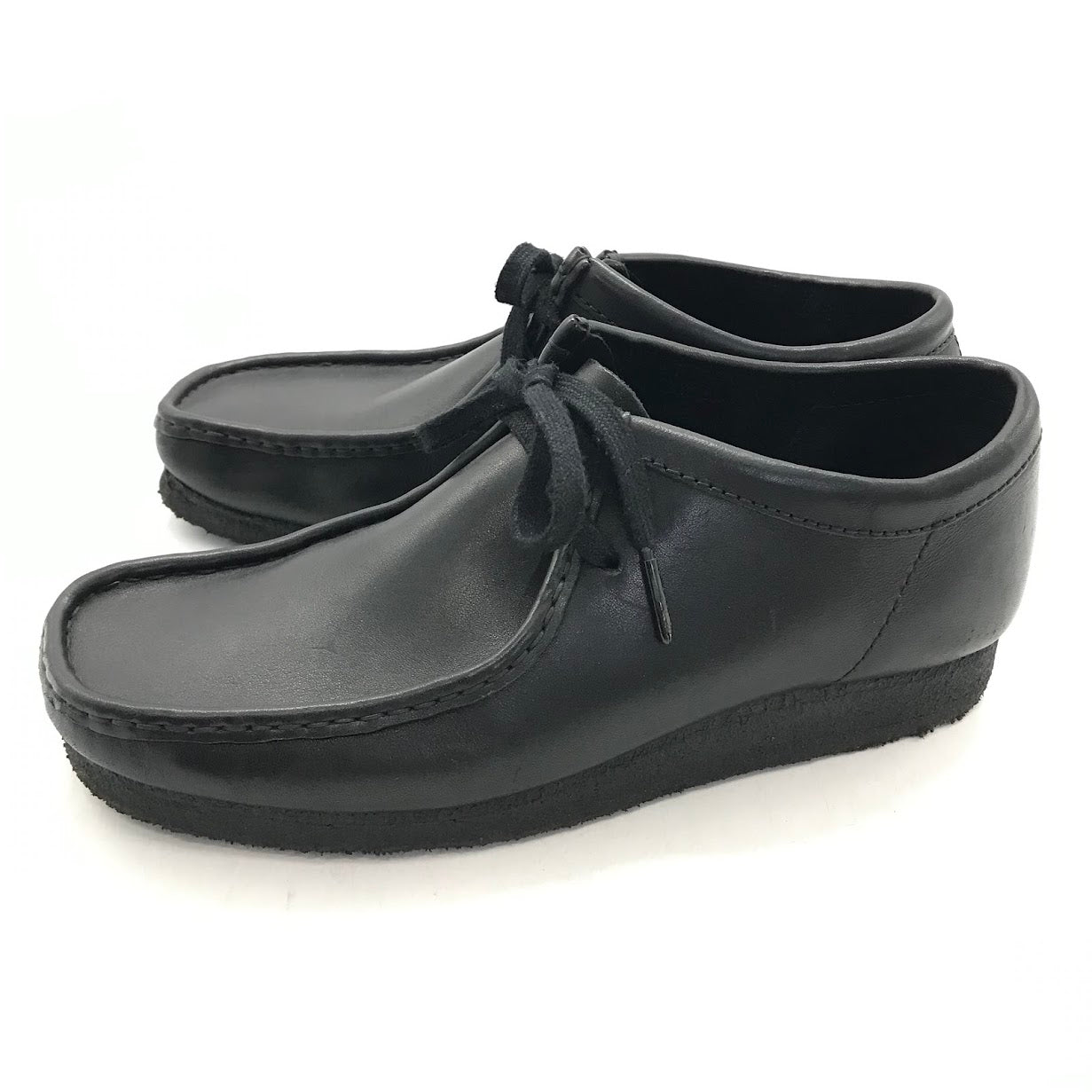 Clarks | クラークス Wallabee Leather ブーツ 11826 ブラック 26.5cm【倉吉店】