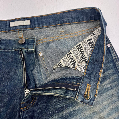 NUMBER(N)INE | ナンバーナイン モダンエイジ期:CRASH DENIM PANTS 02SS デニムパンツ インディゴ サイズ：1【加古川店】