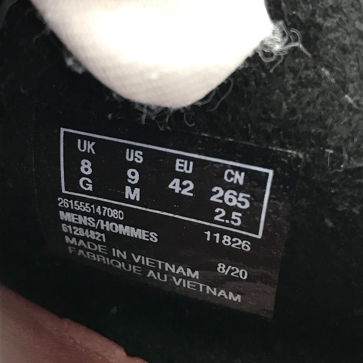 Clarks | クラークス Wallabee Leather ブーツ 11826 ブラック 26.5cm【倉吉店】
