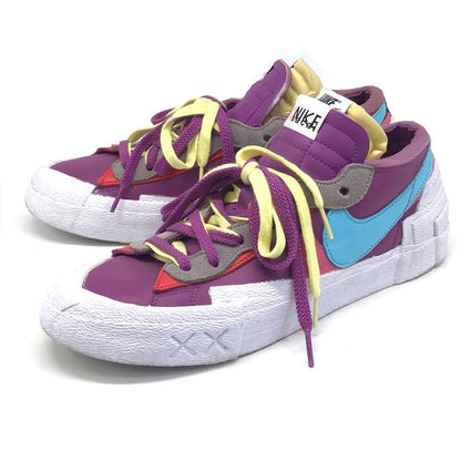 NIKE | ナイキ SACAI x KAWS BLAZER LOW ブレーザー ロー スニーカー DM7901-500 パープル 27.5cm【倉吉店】