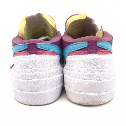 NIKE | ナイキ SACAI x KAWS BLAZER LOW ブレーザー ロー スニーカー DM7901-500 パープル 27.5cm【倉吉店】