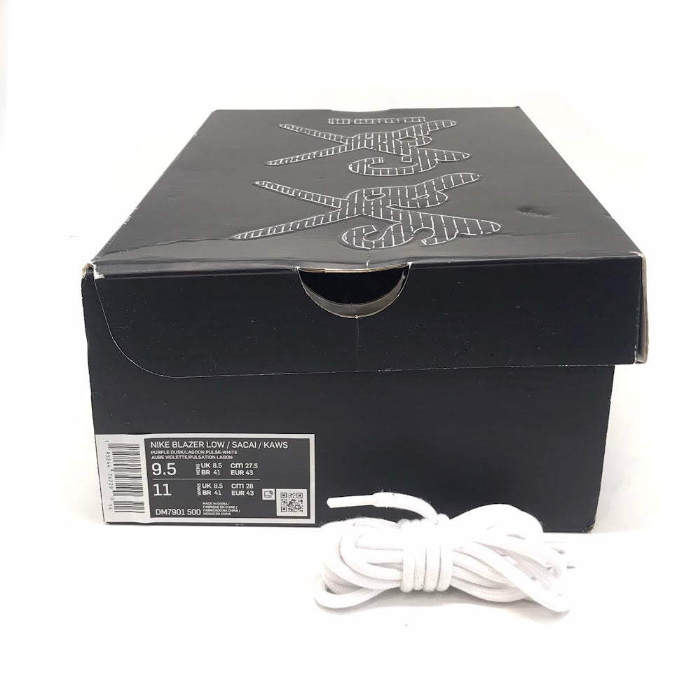 NIKE | ナイキ SACAI x KAWS BLAZER LOW ブレーザー ロー スニーカー DM7901-500 パープル 27.5cm【倉吉店】