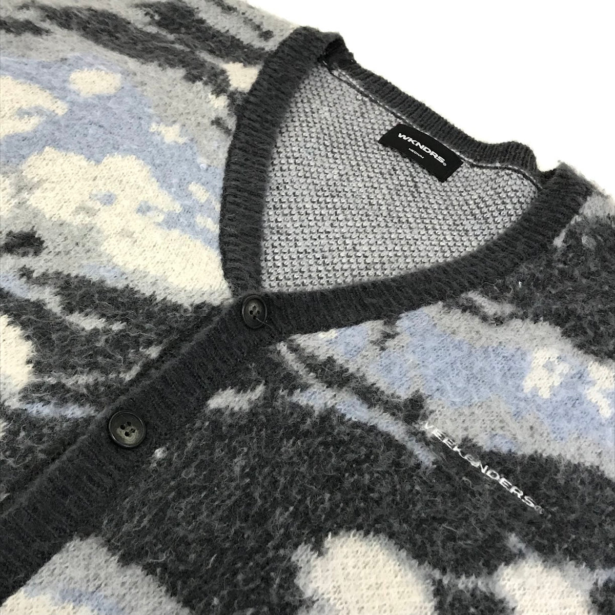 WKNDRS | ウィークエンダーズ MASHROOM CARDIGAN 総柄 カーディガン サイズ：M【倉吉店】