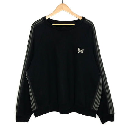 Needles | ニードルス LHP別注 Track Crew Neck Shirt スウェット OT1613 ブラック サイズ：M【倉吉店】