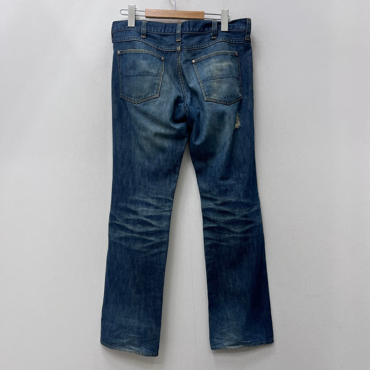 NUMBER(N)INE | ナンバーナイン モダンエイジ期:CRASH DENIM PANTS 02SS デニムパンツ インディゴ サイズ：1【加古川店】