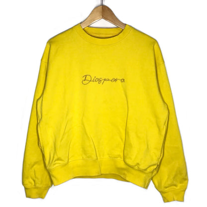 Diaspora skateboards | ディアスポラスケートボーズ Chained Magic Circle Crewneck スウェット 24AW-DSP-SW03 イエロー サイズ：M【倉吉店】