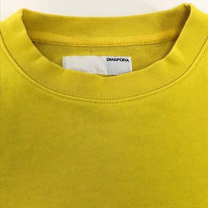 Diaspora skateboards | ディアスポラスケートボーズ Chained Magic Circle Crewneck スウェット 24AW-DSP-SW03 イエロー サイズ：M【倉吉店】