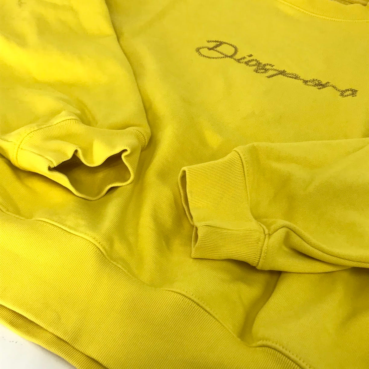 Diaspora skateboards | ディアスポラスケートボーズ Chained Magic Circle Crewneck スウェット 24AW-DSP-SW03 イエロー サイズ：M【倉吉店】