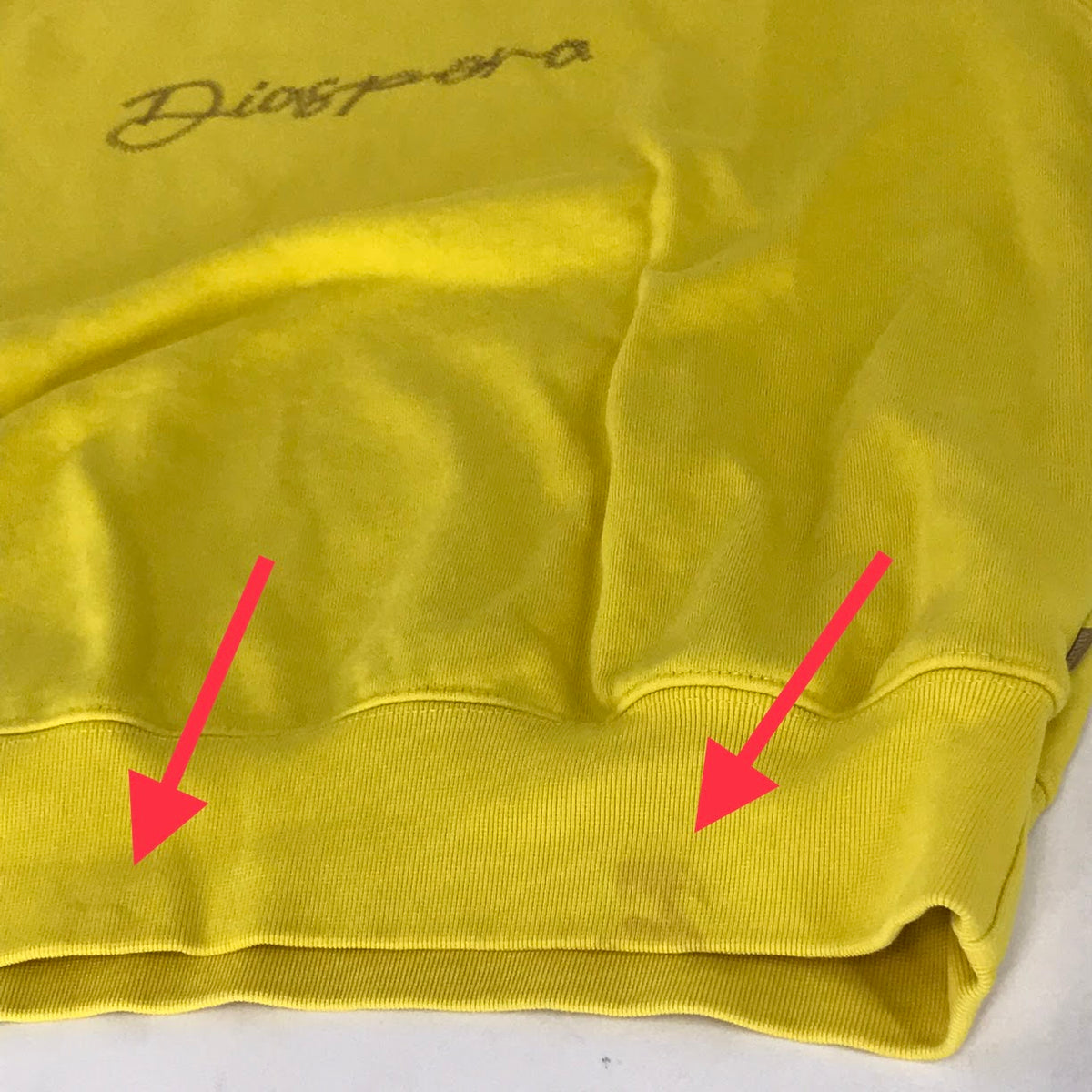 Diaspora skateboards | ディアスポラスケートボーズ Chained Magic Circle Crewneck スウェット 24AW-DSP-SW03 イエロー サイズ：M【倉吉店】