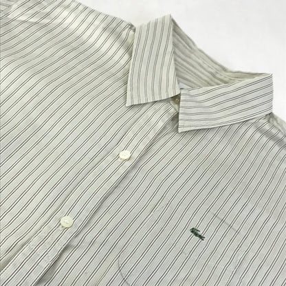 LACOSTE | ラコステ ストライプ柄 長袖シャツ CF267S サイズ：42【倉吉店】