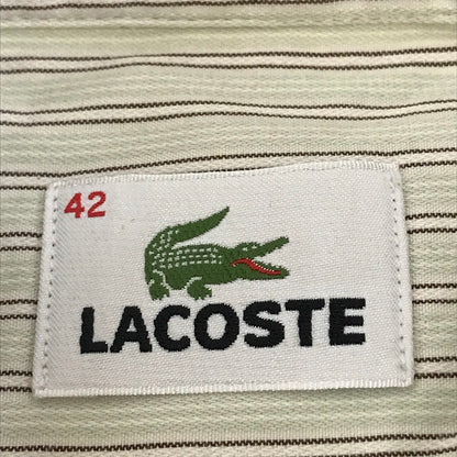 LACOSTE | ラコステ ストライプ柄 長袖シャツ CF267S サイズ：42【倉吉店】