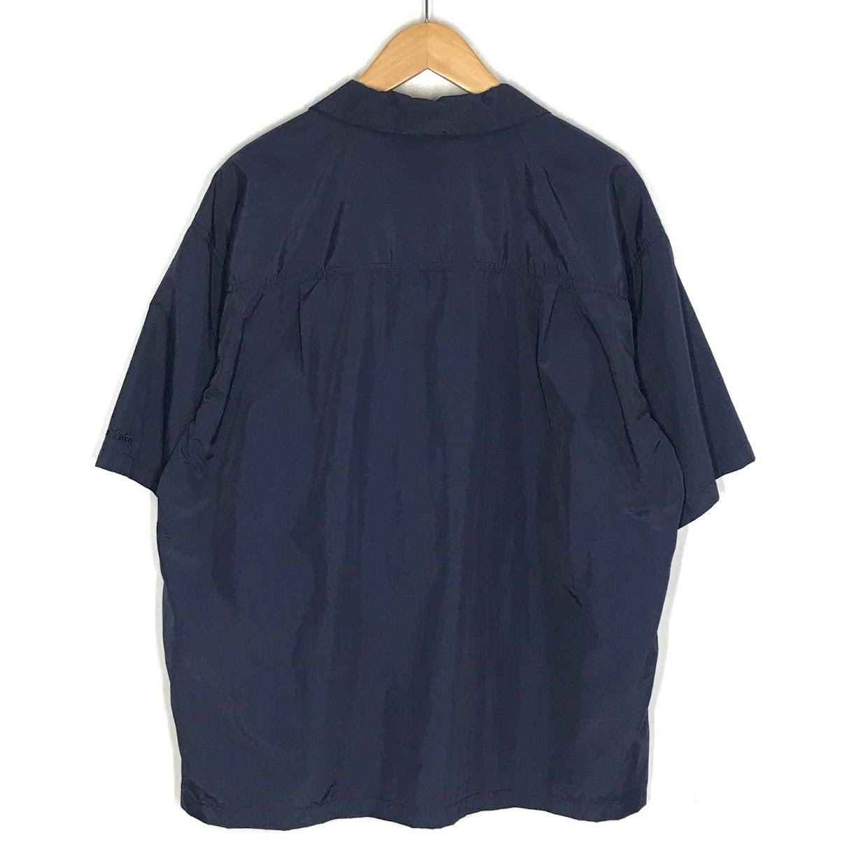 WILD THINGS | ワイルドシングス Supplex Camp S/S Shirt 半袖シャツ WT22012AD ネイビー サイズ：L【倉吉店】【代金引換不可・日時指定不可】【ポスト投函】