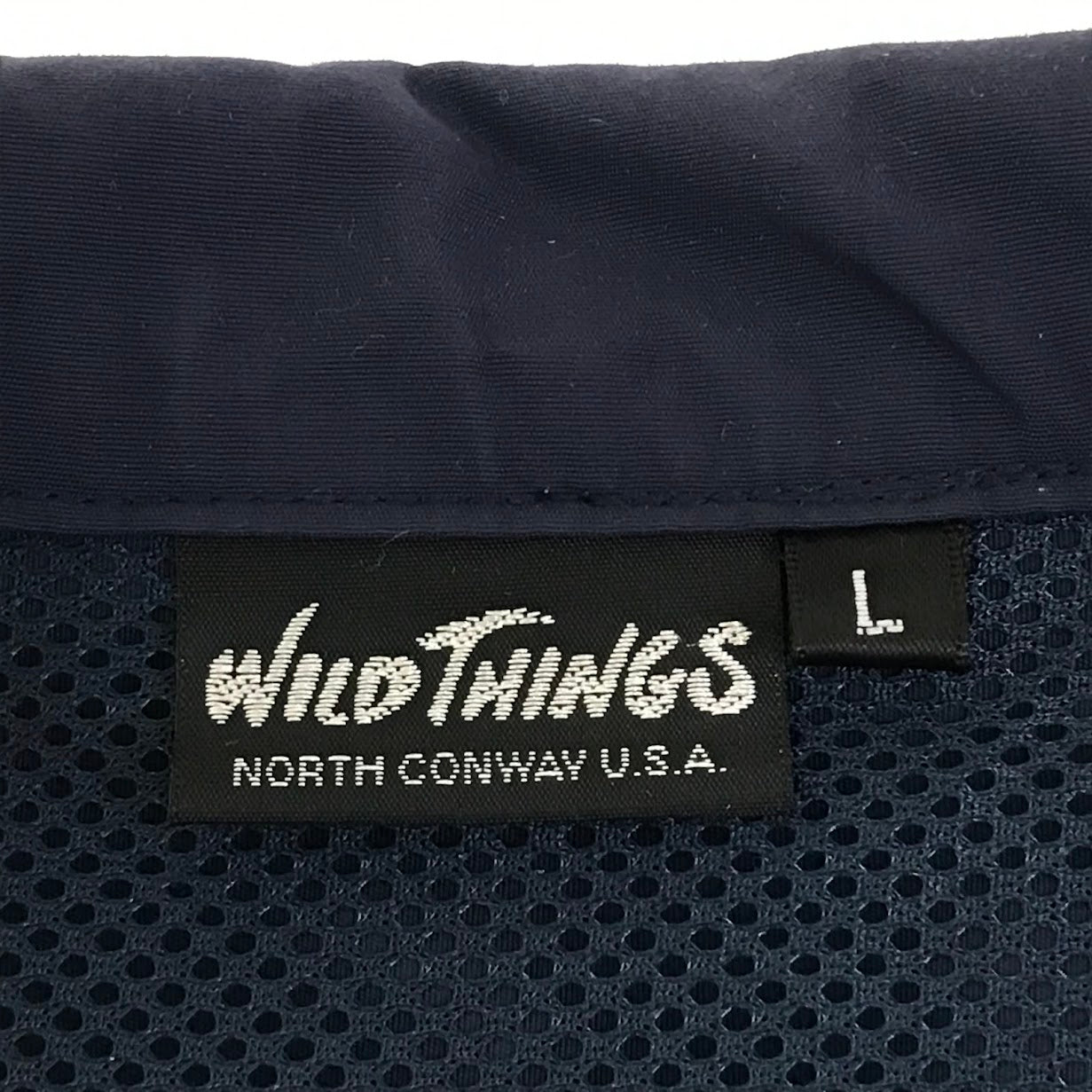 WILD THINGS | ワイルドシングス Supplex Camp S/S Shirt 半袖シャツ WT22012AD ネイビー サイズ：L【倉吉店】【代金引換不可・日時指定不可】【ポスト投函】