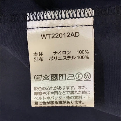 WILD THINGS | ワイルドシングス Supplex Camp S/S Shirt 半袖シャツ WT22012AD ネイビー サイズ：L【倉吉店】【代金引換不可・日時指定不可】【ポスト投函】