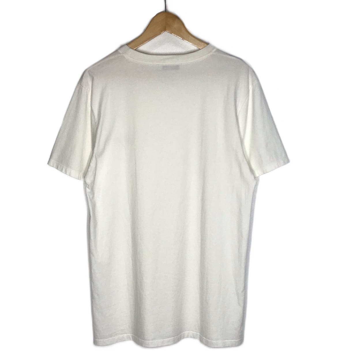 MAISON KITSUNE | メゾンキツネ ダブルフォックスヘッド パッチ クラシック 半袖Ｔシャツ BU00103KJ0008 ホワイト サイズ：L【倉吉店】【代金引換不可・日時指定不可】【ポスト投函】