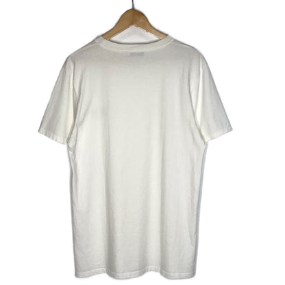 MAISON KITSUNE | メゾンキツネ ダブルフォックスヘッド パッチ クラシック 半袖Ｔシャツ BU00103KJ0008 ホワイト サイズ：L【倉吉店】【代金引換不可・日時指定不可】【ポスト投函】