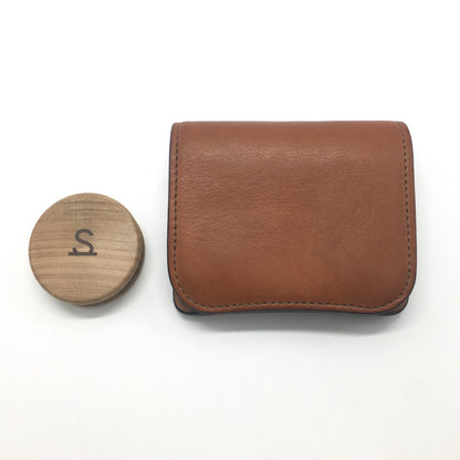 WILDSWANS | ワイルドスワンズ PALM(パーム) コンパクトウォレット 二つ折り財布 ブラウン【倉吉店】