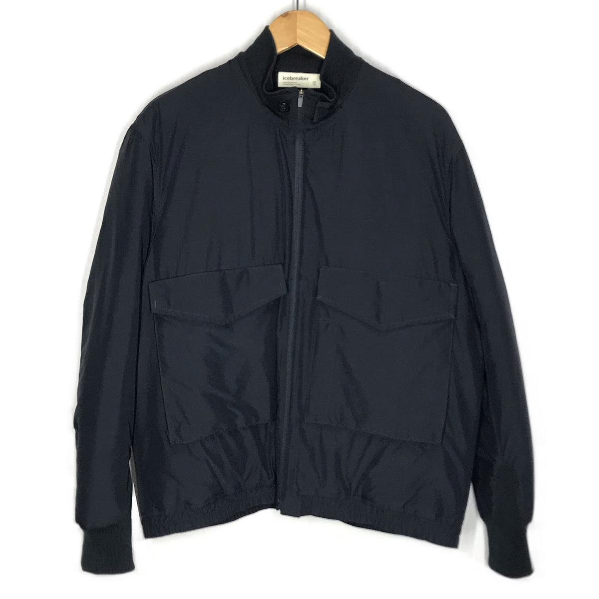 icebreaker | アイスブレーカー MERINOLOFT SHELLL BLOUSON ブルゾン 中綿ジャケット IY82001 ブラック サイズ：XS【倉吉店】